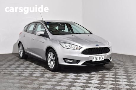 Silver 2016 Ford Focus Hatchback Trend
