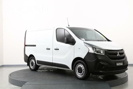 White 2021 Mitsubishi Express Commercial GLX SWB