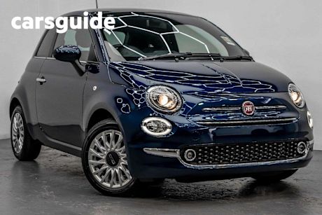 Blue 2024 Fiat 500 Hatchback Dolcevita