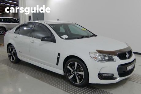 White 2016 Holden Commodore Sedan SV6