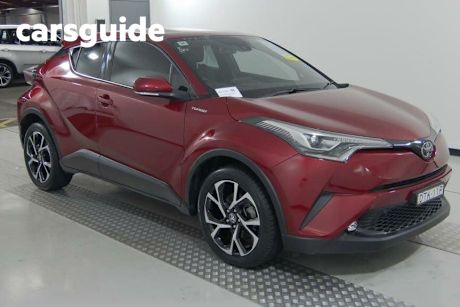 Red 2017 Toyota C-HR Wagon Koba (awd)