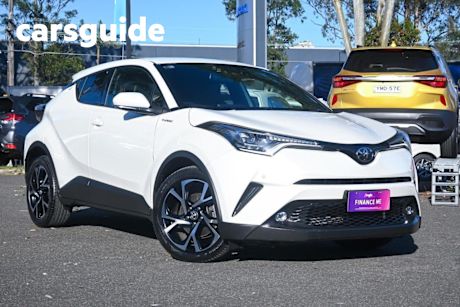 White 2017 Toyota C-HR Wagon Koba (2WD)