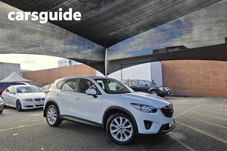 White 2012 Mazda CX-5 Wagon Grand Tourer (4X4)