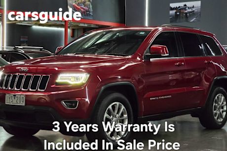 Red 2015 Jeep Grand Cherokee Wagon Laredo (4X4)