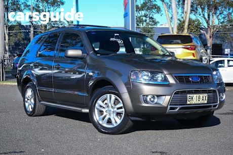 Brown 2011 Ford Territory Wagon TS RWD