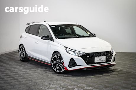 White 2025 Hyundai I20 Hatchback N