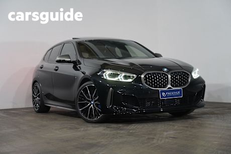 Black 2022 BMW M135I Hatchback Xdrive