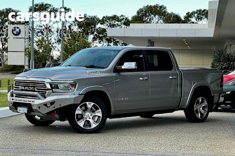 Silver 2022 Ram 1500 Crew Cab Utility Laramie (hybrid)