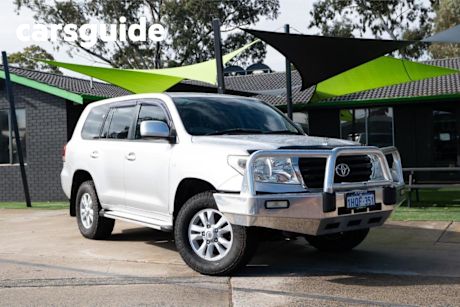 Silver 2008 Toyota Landcruiser Wagon GXL (4X4)