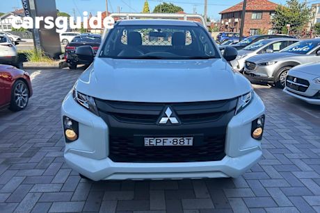 White 2021 Mitsubishi Triton Cab Chassis GLX (4X2)