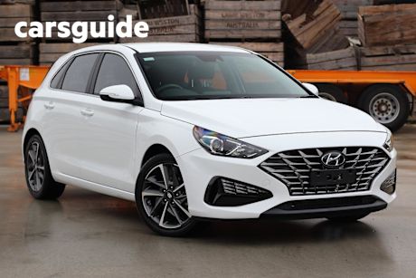 White 2023 Hyundai I30 Hatch Active