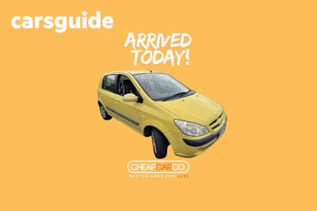 Yellow 2006 Hyundai Getz Hatchback 1.4