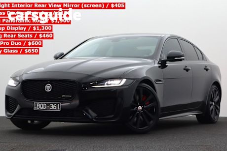 Black 2021 Jaguar XE Sedan P300 R-Dynamic Black (221KW)