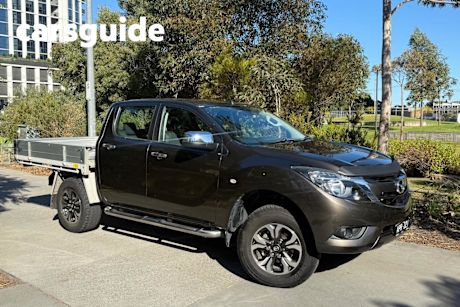 Grey 2017 Mazda BT-50 Dual Cab Utility XTR (4X4)