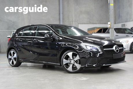 Black 2017 Mercedes-Benz A200 Hatchback