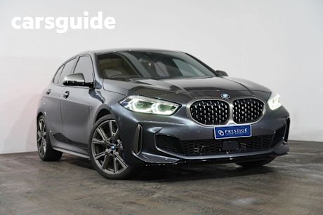 Grey 2022 BMW M135I Hatchback Xdrive Pure