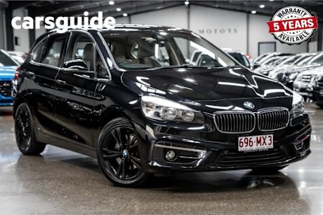 Black 2015 BMW 218I Wagon Active Tourer Sport Line