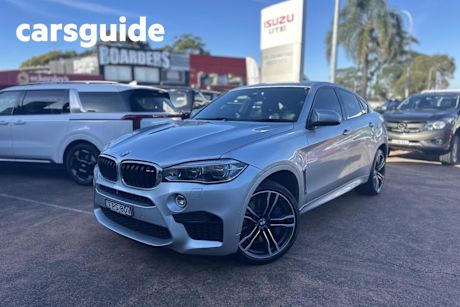 Silver 2016 BMW X6 Coupe M
