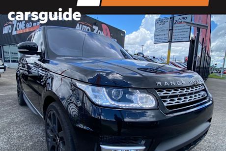 Black 2016 Land Rover Range Rover Sport Wagon SDV8 HSE
