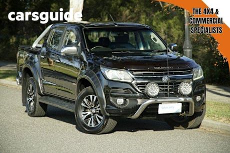 Black 2016 Holden Colorado Crew Cab Pickup LTZ (4X4)