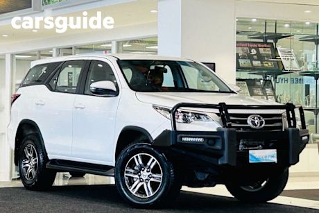 White 2019 Toyota Fortuner Wagon GX