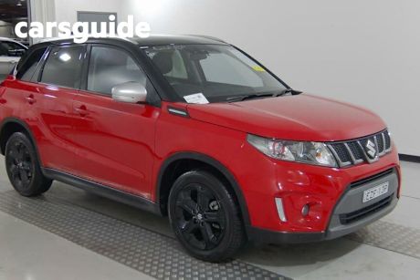 Red 2017 Suzuki Vitara Wagon S Turbo (fwd)