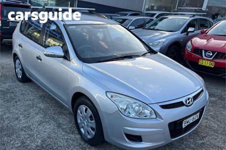 Silver 2010 Hyundai I30 Wagon CW SX 2.0
