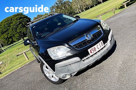 Black 2007 Holden Captiva Wagon Maxx (4X4)