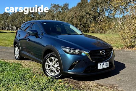 Blue 2019 Mazda CX-3 Wagon Maxx Sport (fwd)