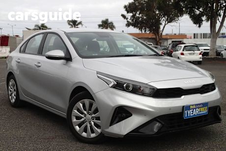 Silver 2021 Kia Cerato Sedan S
