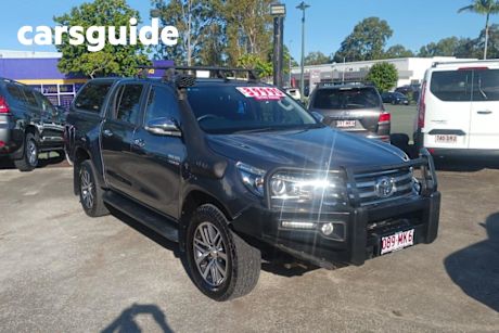 Grey 2017 Toyota Hilux Dual Cab Utility SR5 (4X4)