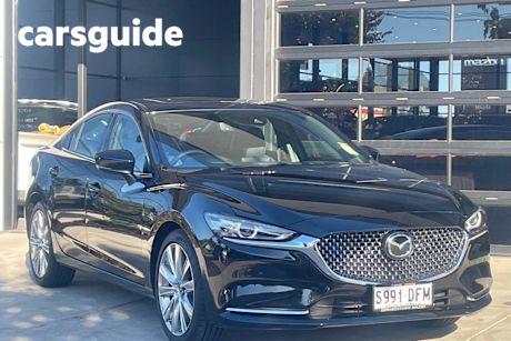 Black 2024 Mazda 6 Sedan G35 Atenza