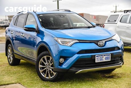 Blue 2016 Toyota RAV4 Wagon Cruiser (4X4)
