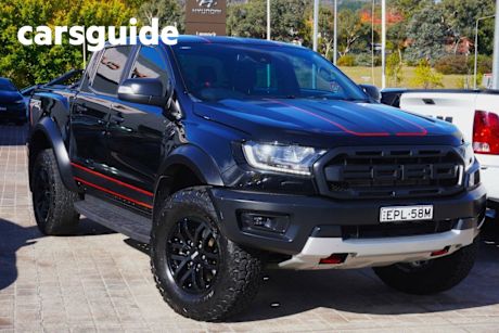 Black 2021 Ford Ranger Double Cab Pick Up Raptor 2.0 (4X4)