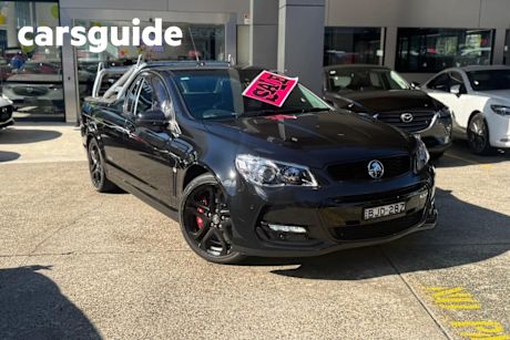 Black 2017 Holden UTE Utility SS-V Redline