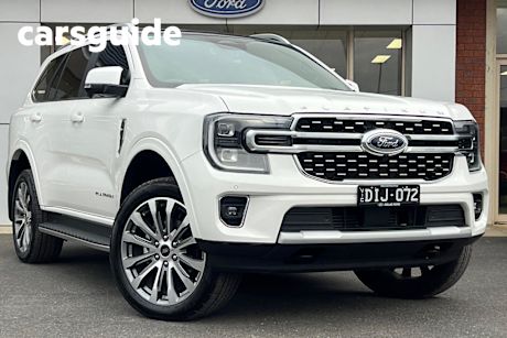 White 2024 Ford Everest Wagon Platinum (4WD)
