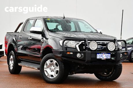 Black 2016 Ford Ranger Dual Cab Utility XLT 3.2 (4X4)
