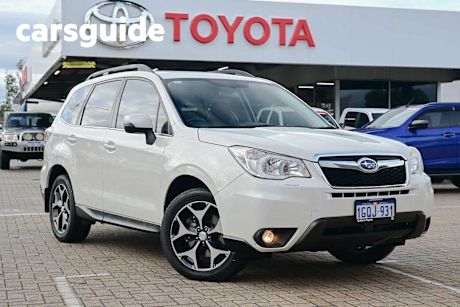 White 2015 Subaru Forester Wagon 2.0D-S