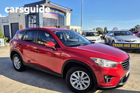 Red 2015 Mazda CX-5 Wagon Maxx Sport (4X4)
