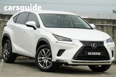 White 2020 Lexus NX300 Wagon Luxury (fwd)
