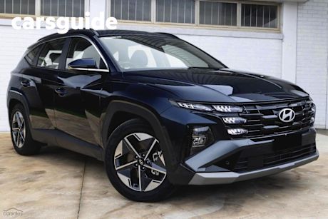 Blue 2025 Hyundai Tucson Wagon Hybrid (fwd)
