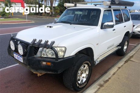 White 2008 Nissan Patrol Wagon DX (4X4)
