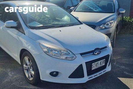 White 2012 Ford Focus Hatchback Sport