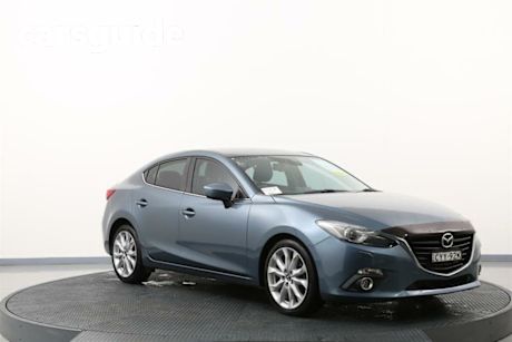 Blue 2014 Mazda 3 Sedan SP25 GT