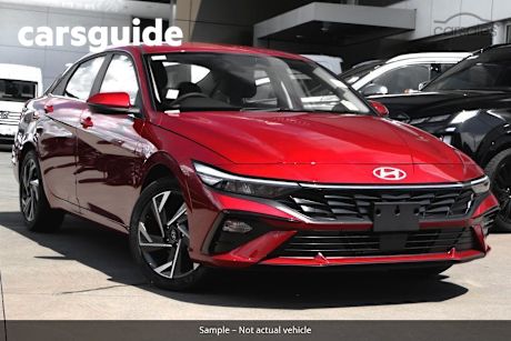 Red 2024 Hyundai I30 Sedan Elite
