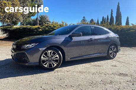 Grey 2019 Honda Civic Hatchback VTI-L