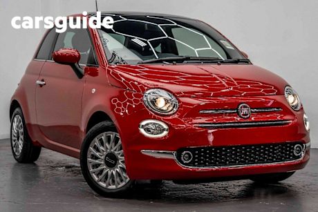 Red 2024 Fiat 500 Hatchback Dolcevita