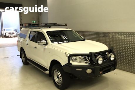 White 2019 Nissan Navara Ute Tray RX