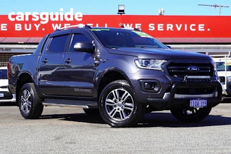 Grey 2020 Ford Ranger Double Cab Pick Up Wildtrak 3.2 (4X4)