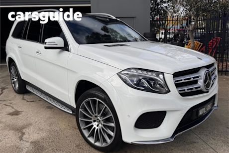 White 2019 Mercedes-Benz GLS350 Wagon D 4Matic